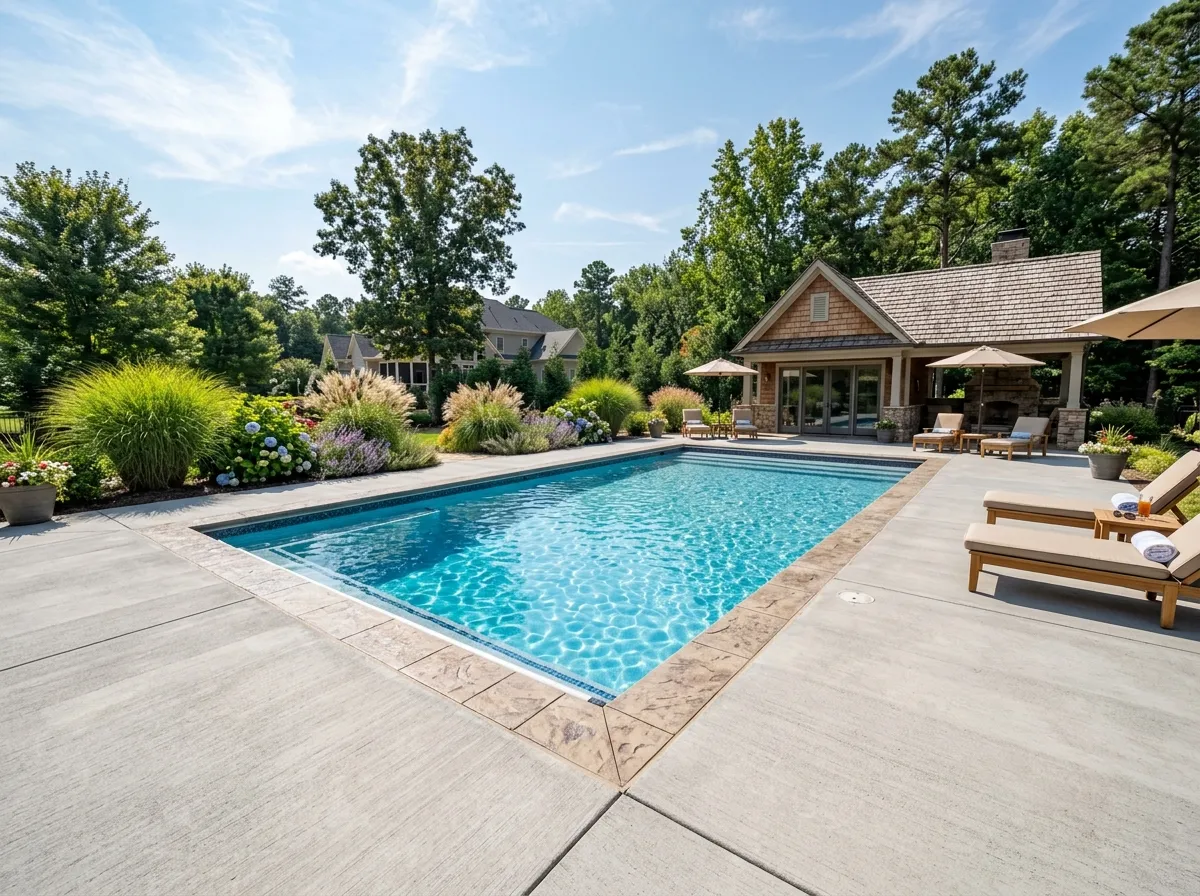 ALB Concrete Solutions ALB Concrete Solutions completed residential concrete project 4 in the Triangle